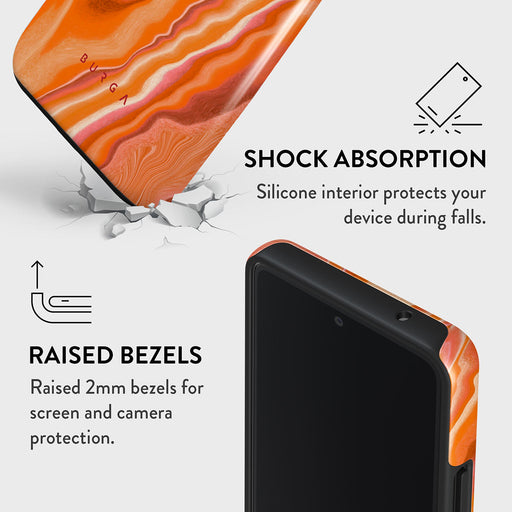 Retro Glow - Samsung Galaxy A73 Case 4