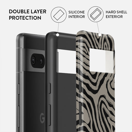 Black Sand - Google Pixel 7a Case 2