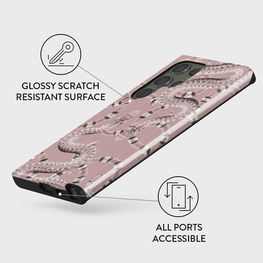 Poolside Glam - Snakes Samsung Galaxy S23 Ultra Case 5