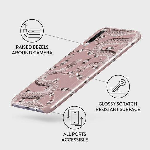 Poolside Glam - Snakes Samsung Galaxy A70 Case 3