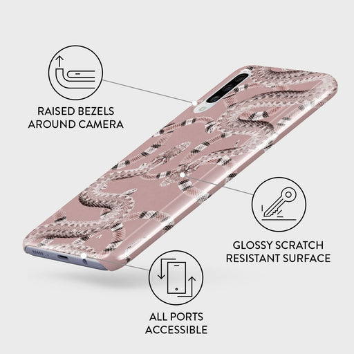 Poolside Glam - Snakes Samsung Galaxy A50 Case 3