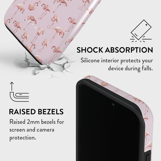 Nostalgic Pink - Flamingos iPhone 13 Pro Max Case 8