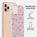 Nostalgic Pink - Flamingos iPhone 11 Pro Max Case 2