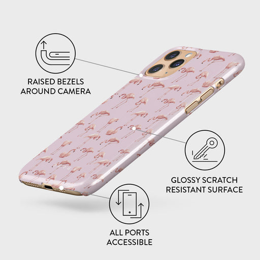 Nostalgic Pink - Flamingos iPhone 11 Pro Max Case 3