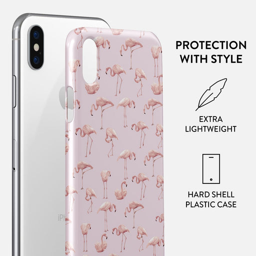 Nostalgic Pink - Flamingos iPhone XS Max Case 2