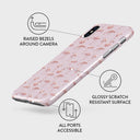 Nostalgic Pink - Flamingos iPhone XS Max Case 3