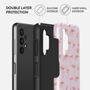 Nostalgic Pink - Flamingos Samsung Galaxy A32 5G Case 2