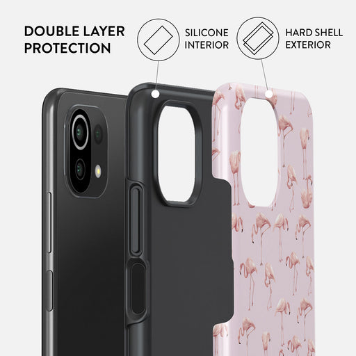 Nostalgic Pink - Flamingos Xiaomi Mi 11 Lite 4G / 5G Case 2