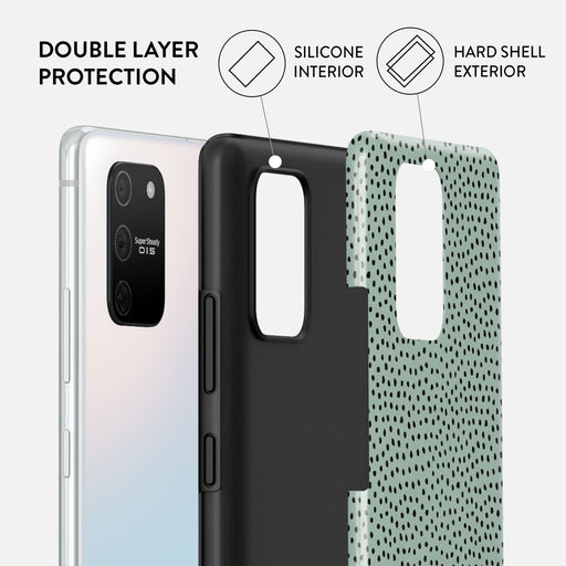 Mint Gelato - Dots Samsung Galaxy S10 Lite Case 6