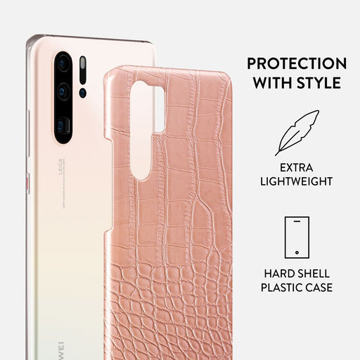 Pink Croco - Huawei P30 Pro Case 2