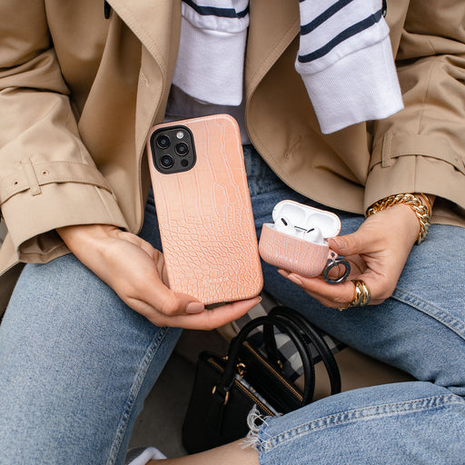 Pink Croco - Samsung Galaxy A32 5G Case 9