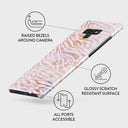 Sultry July - Zebra Samsung Galaxy Note 9 Case 3