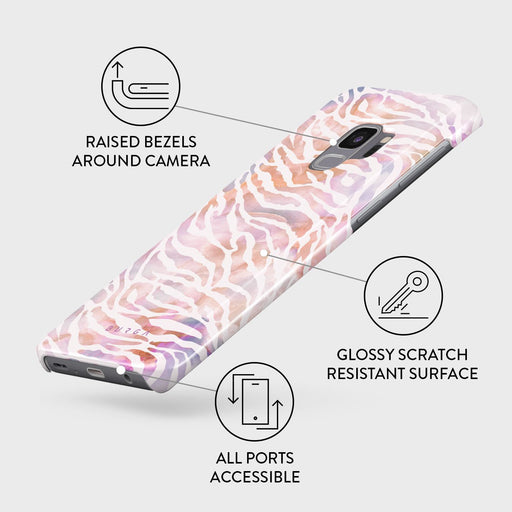 Sultry July - Zebra Samsung Galaxy S9 Case 3