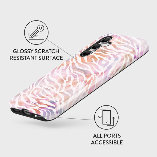 Sultry July - Zebra Samsung Galaxy A54 Case 3