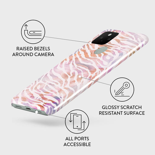 Sultry July - Zebra Google Pixel 5 Case 3