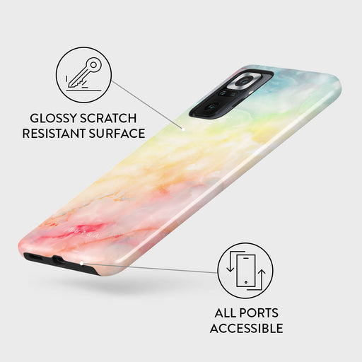 New Flame - Rainbow Xiaomi Redmi Note 10 Pro Case 3