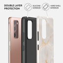 Vanilla Sand - Marble Samsung Galaxy Note 20 4G / 5G Case 6