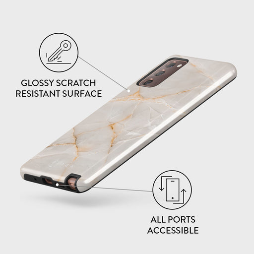 Vanilla Sand - Marble Samsung Galaxy Note 20 4G / 5G Case 7