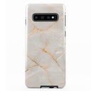 Vanilla Sand - Marble Samsung Galaxy S10 4G Case 5