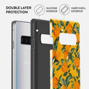 Orange Lemonade - Samsung Galaxy S10 4G Case 6
