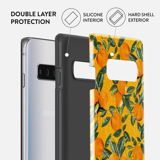 Orange Lemonade - Samsung Galaxy S10 4G Case 6