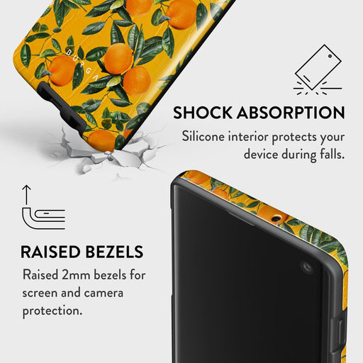 Orange Lemonade - Samsung Galaxy S10 4G Case 8