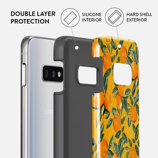 Orange Lemonade - Samsung Galaxy S10E Case 6