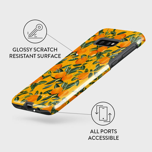 Orange Lemonade - Samsung Galaxy S10E Case 7