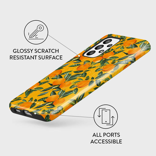 Orange Lemonade - Samsung Galaxy A73 Case 3