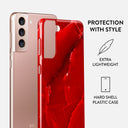 Wild Blaze - Red Samsung Galaxy S21 Plus Case 2
