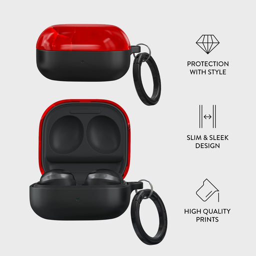 Wild Blaze - Red Samsung Galaxy Buds Pro Case 4