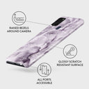 Black Currant - Samsung Galaxy A21s 4G Case 3