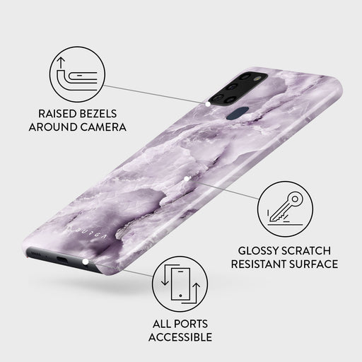Black Currant - Samsung Galaxy A21s 4G Case 3