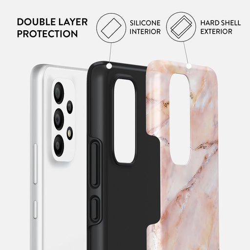 Morning Sunshine - Pastel Marble Samsung Galaxy A33 Case 2