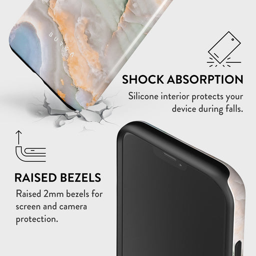 Pastel Hues - Colorful Marble iPhone 12 Case 22
