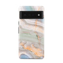 Pastel Hues - Colorful Marble Google Pixel 6 Pro Case 1