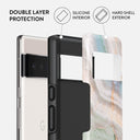 Pastel Hues - Colorful Marble Google Pixel 6 Pro Case 2