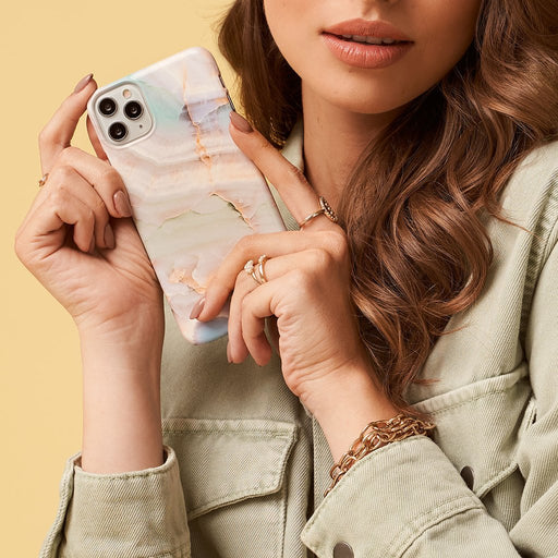 Pastel Hues - Colorful Marble iPhone 12 Case 14