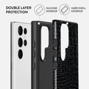 Reaper's Touch - Snakeskin Samsung Galaxy S22 Ultra Case 4
