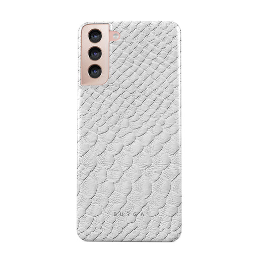Glacial Desert - White Snakeskin Samsung Galaxy S21 Plus Case 1