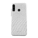 Glacial Desert - White Snakeskin Huawei P30 Lite Case 5