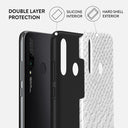 Glacial Desert - White Snakeskin Huawei P30 Lite Case 6