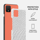 Glacial Desert - White Snakeskin Google Pixel 4 Case 2