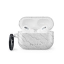 Glacial Desert - White Snakeskin AirPods Pro 2 Case 1