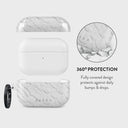 Glacial Desert - White Snakeskin AirPods Pro 2 Case 2