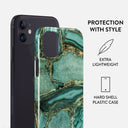 Ubud Jungle - Turquoise iPhone 12 Mini Case 2