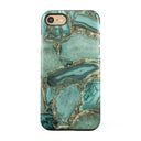 Ubud Jungle - Turquoise iPhone SE (2022) Case 5
