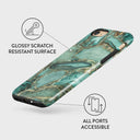 Ubud Jungle - Turquoise iPhone SE (2022) Case 7