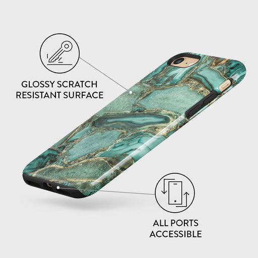 Ubud Jungle - Turquoise iPhone SE (2022) Case 7