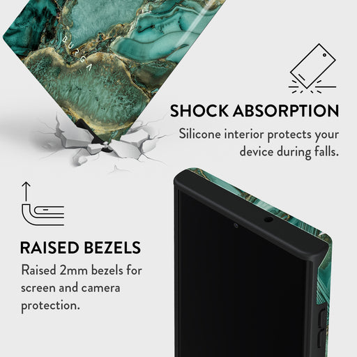 Ubud Jungle - Turquoise Samsung Galaxy S23 Ultra Case 6